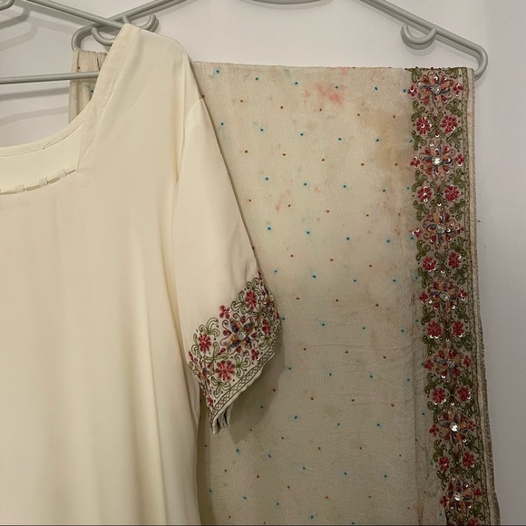 Salwar Kameez Indian 3 Piece Set - Punjabi/Pakistani Salwar Kameez Suit - Picture 7 of 12